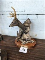 Quiet Solace Deer Statue by Randall Reading