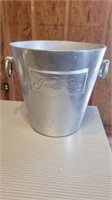 Metal Champagne Cooler/ Ice Bucket