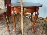Small Round Table w/ Drawer