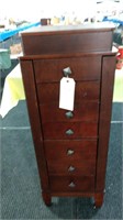 Jewelry Armoire, w/Contents