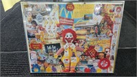 Ronald McDonald Puzzle in Frame,