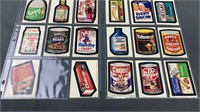 Vintage Topps Trading Stickers Silly Advertising