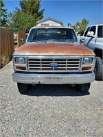 1985 Ford Truck F250 Supercab With Camper Shell