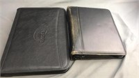 2 Leather Organizers