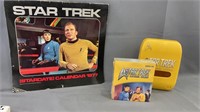 Star Trek Lot 1977 Calendar & New
