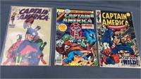 3 Captain America Comic Books