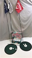 Golf Outdoor Game And Box Of Golf Balls
