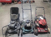 (3)Lawn Mowers (For Parts)