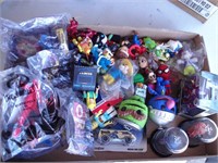 kids toy lot.  Avengers, mario, spiderman and more