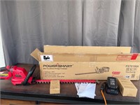 Powersmart 20v hedge trimmer - parts and repair