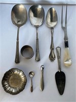 Sterling silver serving utensils and more