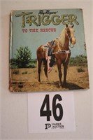 Vintage Roy Rogers Trigger Hardback Book