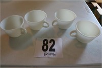 (4) Vintage Pyrex Cups (R1)