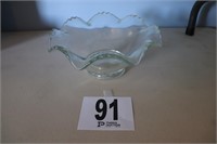 Ruffle Top Glass Bowl (R1)
