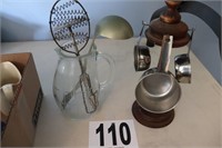 Measuring Cups, Glass Pitcher & Utensils (R1)