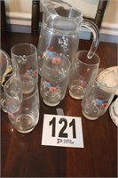 Heartland Pitcher & (6) Glasses (R2)