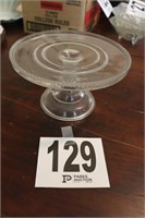 Glass Cake Stand (4.5" Tall) (R2)