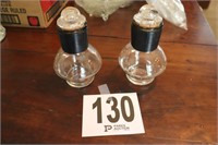 (2) Glasbake Containers with Stoppers (R2)