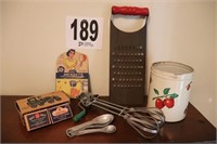 Vintage Grater, Beaters & Misc. (R3)