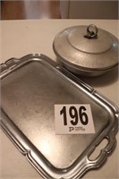 Platter & Covered Bowl (R3)