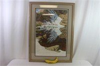 Framed Bev Doolittle "Season of The Eagle" Print