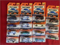 15 Matchbox Cars - 4 Series