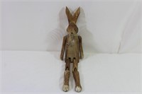 Victorian Trading Co Whittled Jointed Rabbit
