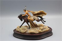 Vtg. Border Fine Arts "The American West" Figurine