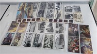 Group of post cards box lot