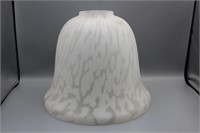Frosted Art Glass Bell-Shaped Lamp Sconce
