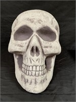 Large day of the dead foam skull 14" x 13” x 20”