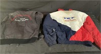 2 vintage kart road racing team jackets (have