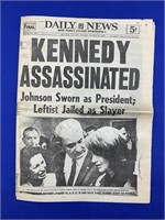 New York Daily News: Kennedy Assassination