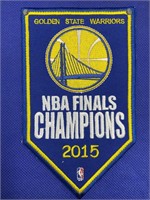 2015 NBA Champions Golden State Warriors patch