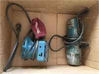 Power tools: Makita grinder & sander