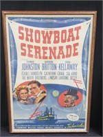 Framed lithograph "Showboat Serenade"