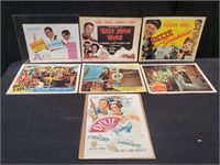 Group of lobby movie posters box lot