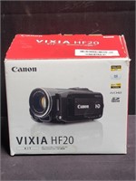 Canon Vixia HF20 HD camcorder in original box