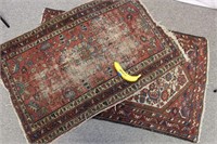 2 Small Vtg. Turkish-Style Rugs