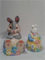 Easter Bunny Cookie Jars