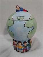 Save the Children Globe Cookie jar