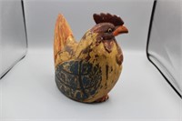 Rustic Carved Wooden Rooster