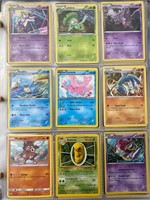 Binder of Pokémon cards