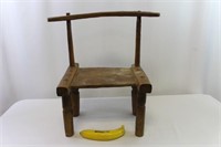 Antique African Wooden Chair