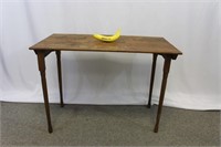 Primitive Folding Wooden Sewing Table
