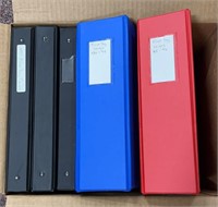 US Stamps First Day Covers in 5 binders, PCS, 1990