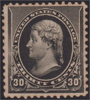 US Stamp #228 Mint LH, fresh Original Gum CV $300