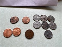 Error penny, steel pennies, plastic penny? And