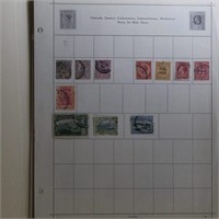 Jamaica Stamps, country collection on Minkus pages