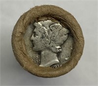 Specialty Coin & Coin Roll Auction - Silver Dollars, Dimes